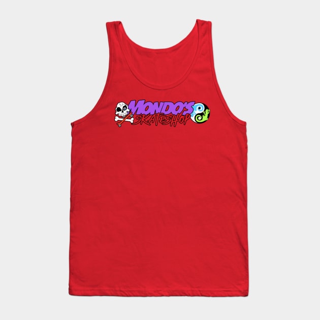 Mondo's Skateshop Tank Top by Scruffy_Nerd